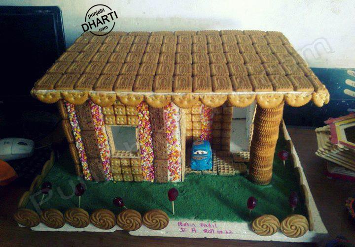 Amazing Biscuit house | PunjabiDharti.Com